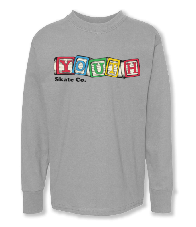 Wood Blocks - Youth Long Sleeve